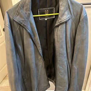 Genuine Misuri Men’s Leather Jacket from Italy